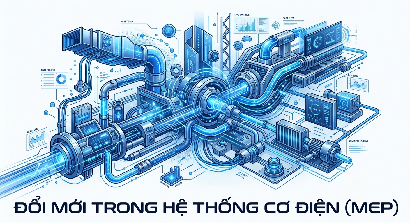 Revit 2024 Tính Năng Mới: Nâng Tầm Thiết Kế BIM Toàn Diện 13 Đổi mới trong Hệ thống Cơ Điện (MEP)