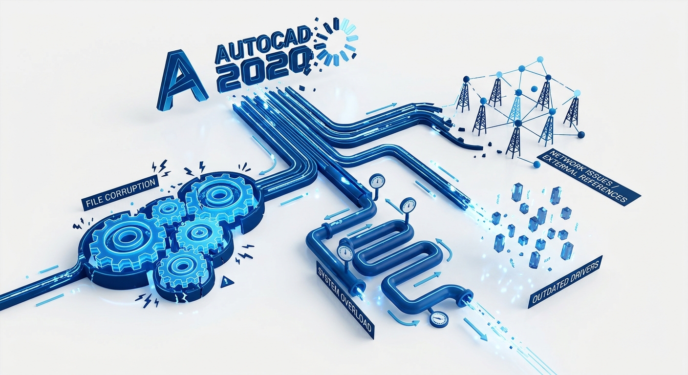 Sửa Lỗi AutoCAD 2020 Không Phản Hồi Khi Mở File Hiệu Quả 10 Nguyên nhân AutoCAD 2020 không phản hồi khi mở file
