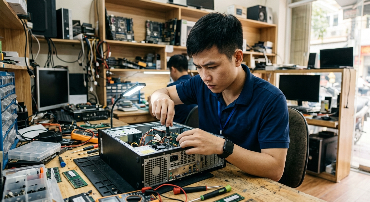 Sửa Máy Tính Phường Bình Cơ: Nhanh Chóng, Tận Nơi & Uy Tín 10 Các dịch vụ sửa máy tính tận nơi tại Phường