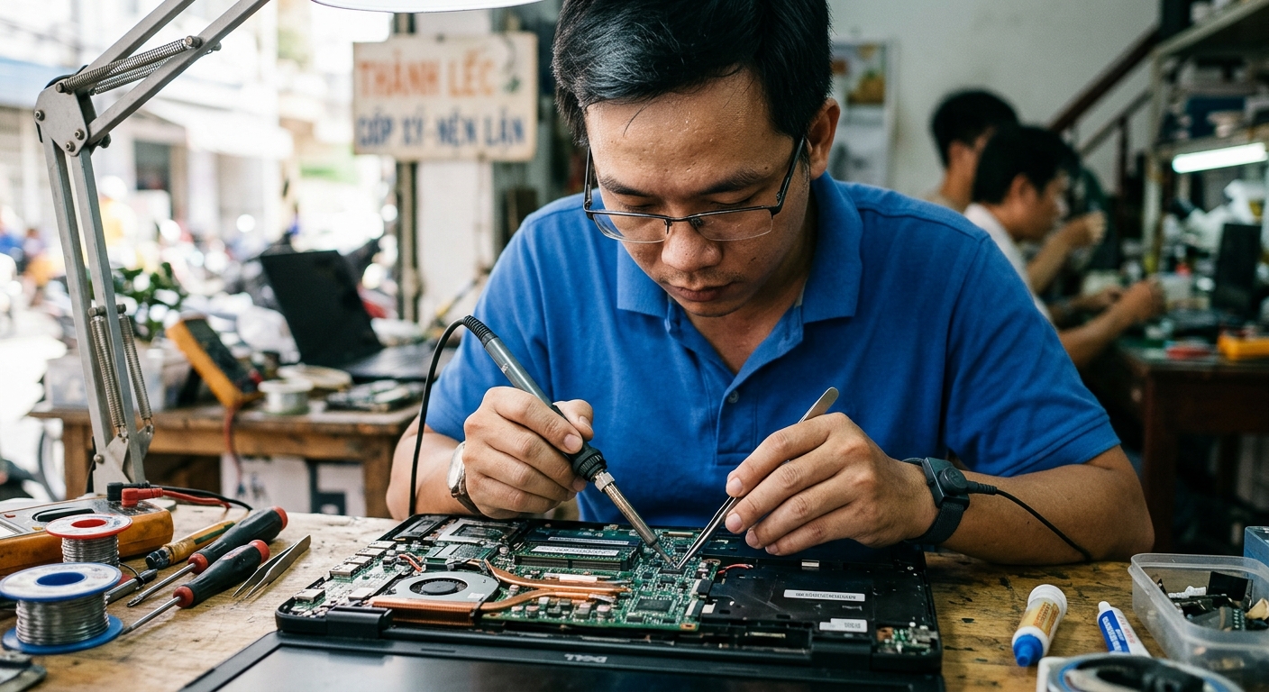 Hướng dẫn lựa chọn địa chỉ Sửa máy tính phường