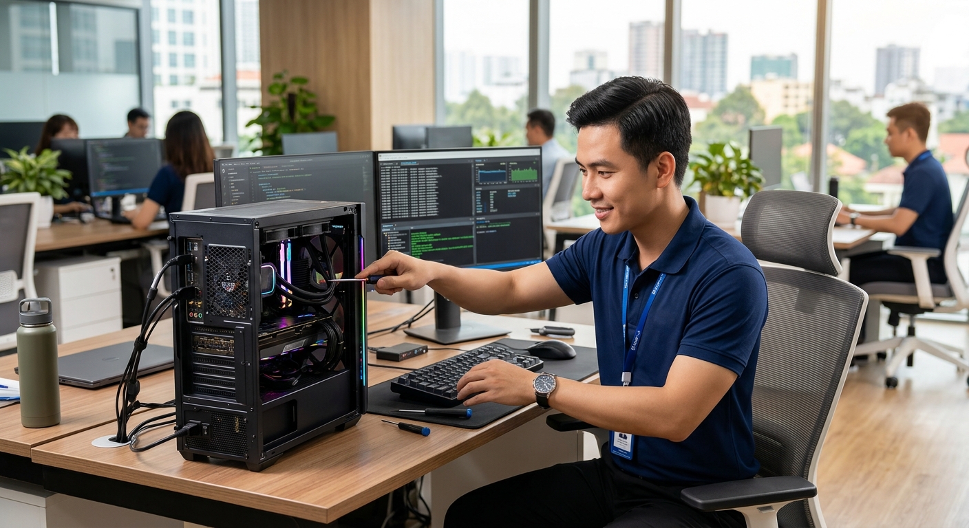 Các lỗi máy tính, laptop thường gặp và dịch vụ