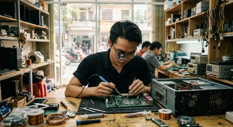 Sửa Máy Tính Phường Uyên Hưng: Nhanh chóng, Uy tín,