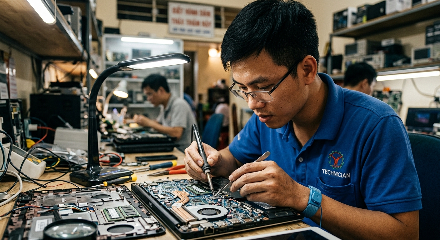 Liên hệ dịch vụ Sửa máy tính phường Uyên Hưng