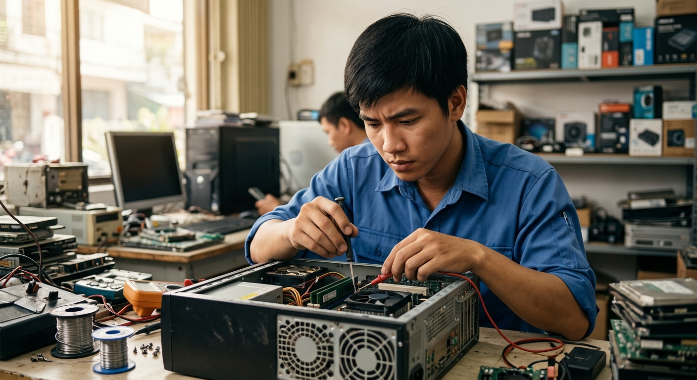 Sửa Máy Tính Phường Uyên Hưng: Nhanh chóng, Uy tín,