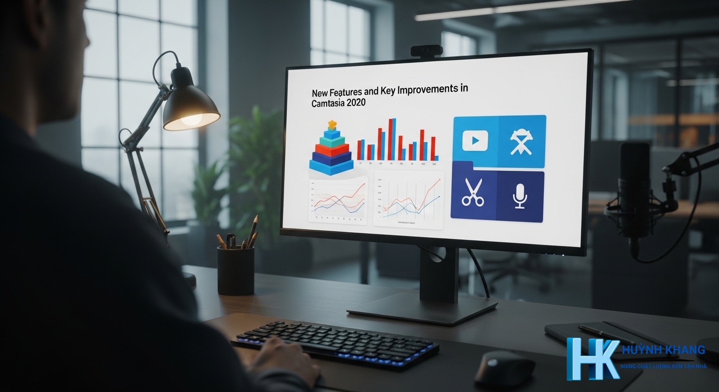Các tính năng mới và cải tiến chính trong Camtasia 2020