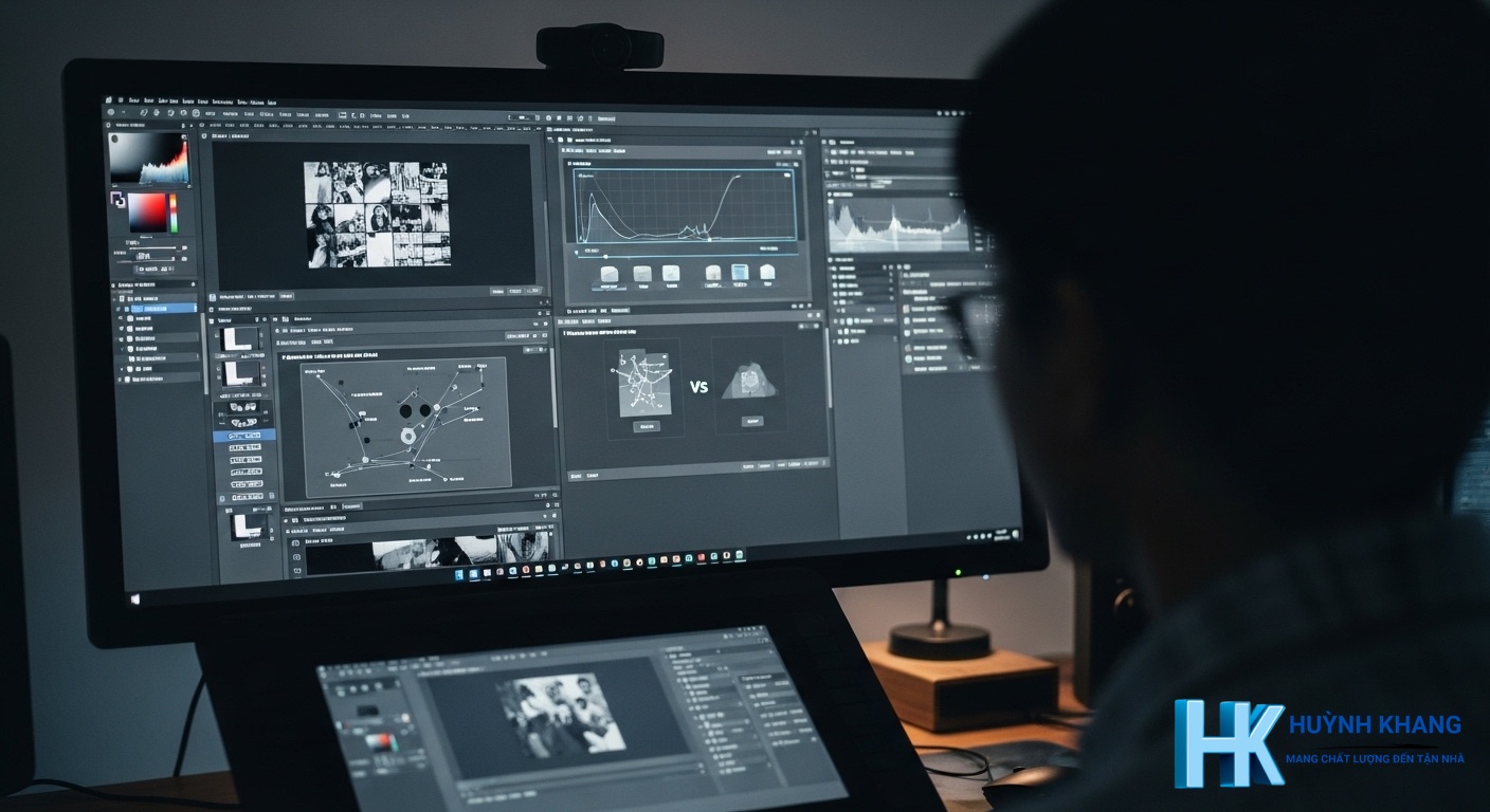 So sánh với các phiên bản Photoshop mới hơn