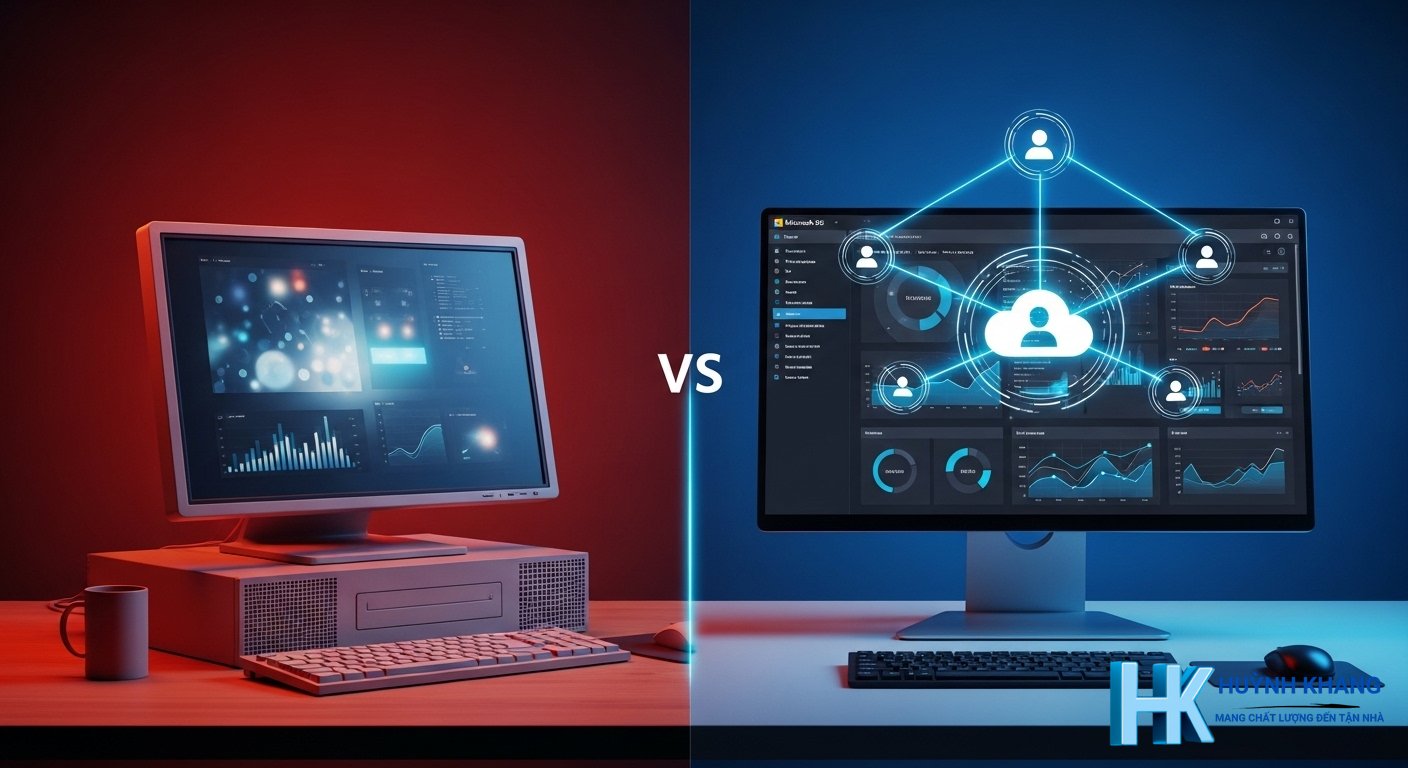 So sánh nhanh với các phiên bản Project mới hơn (Project 2021 và Microsoft 365)