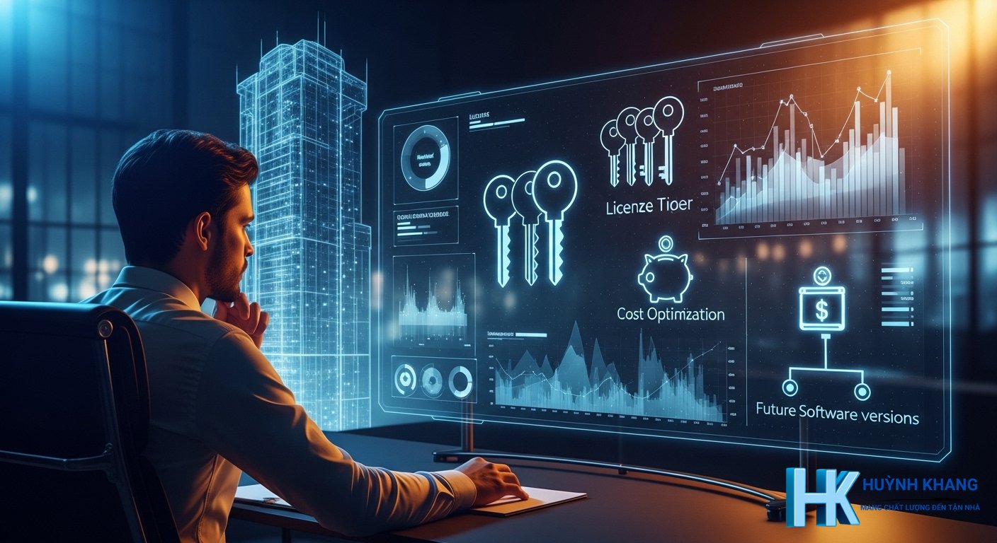 Phân tích chi tiết các loại chi phí và giấy phép AutoCAD
