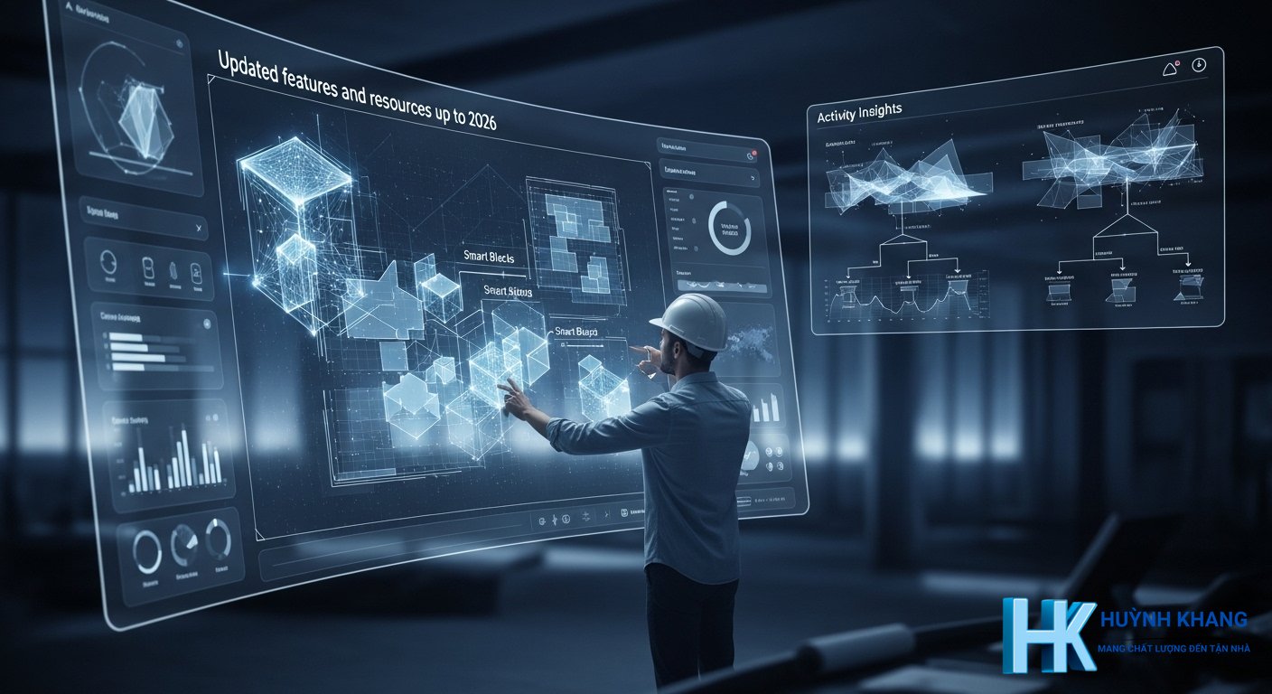 Cách sử dụng autocad: Toàn tập từ A-Z cho người mới bắt đầu năm 2026 14 Các tính năng và tài nguyên cập nhật (đến năm 2026)