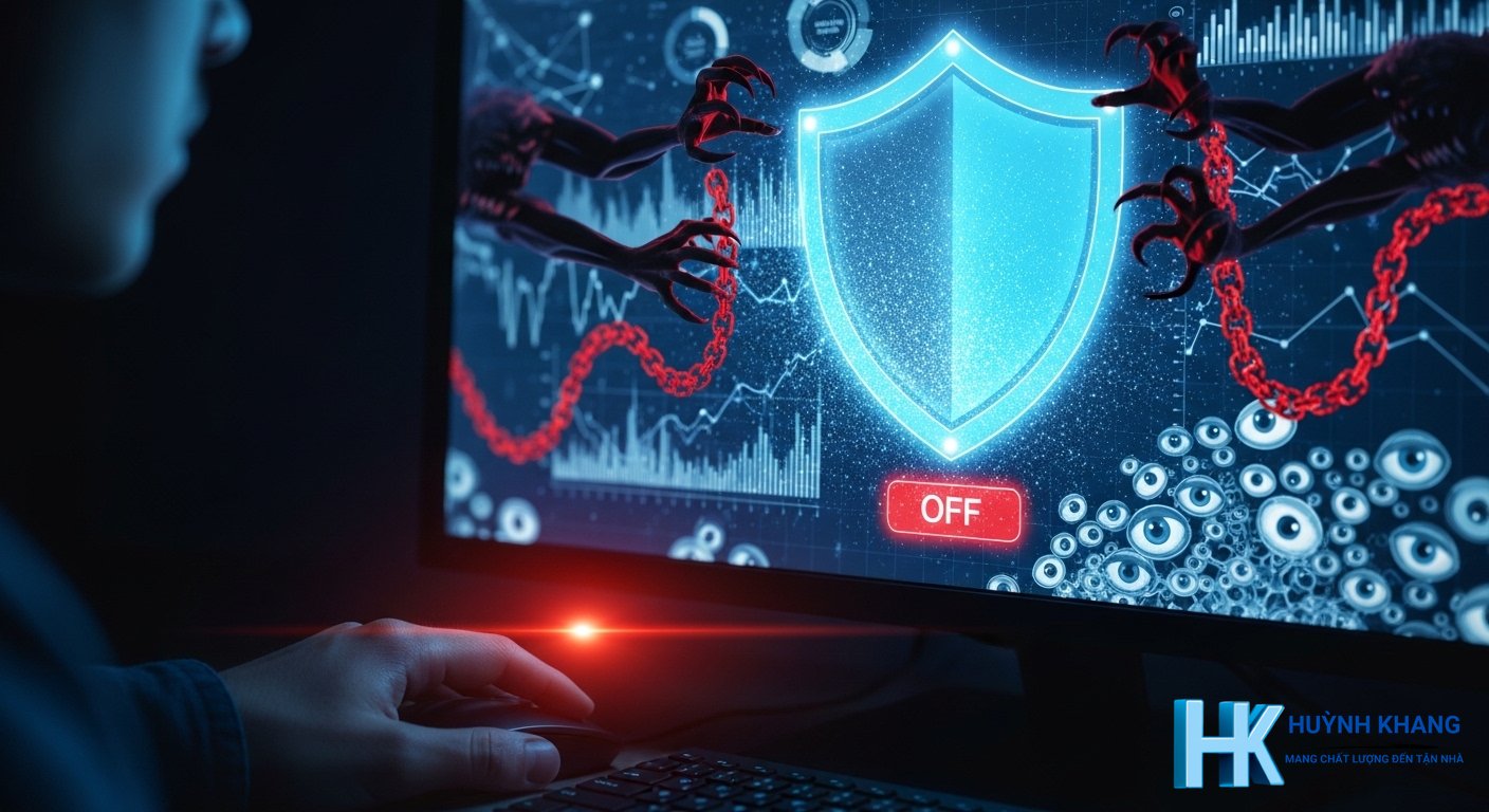 Hiểu rõ rủi ro trước khi tắt diệt virus