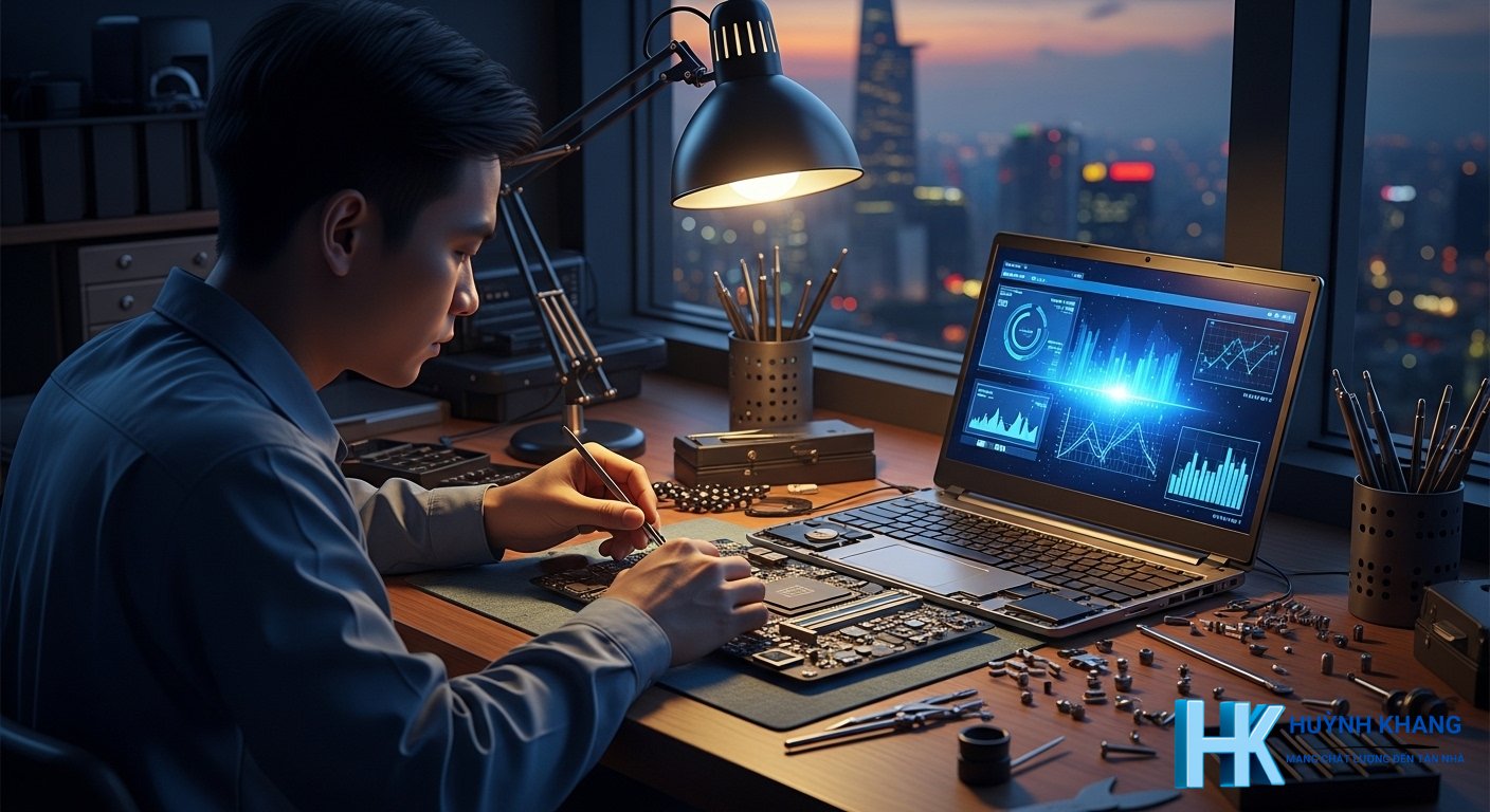 Dịch vụ sửa laptop tại Quận 1 bao gồm những gì?