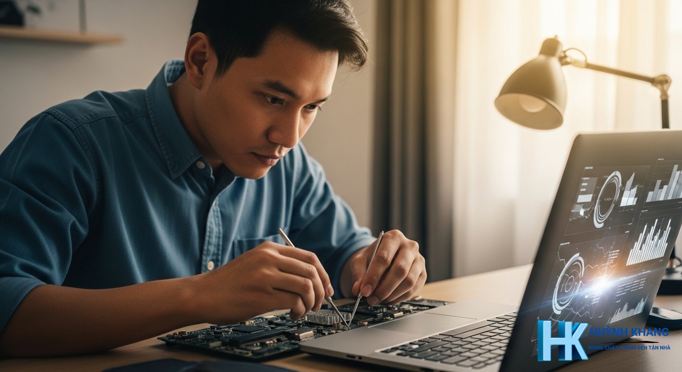 Huỳnh Khang hỗ trợ sửa laptop tận nơi tại Quận 11