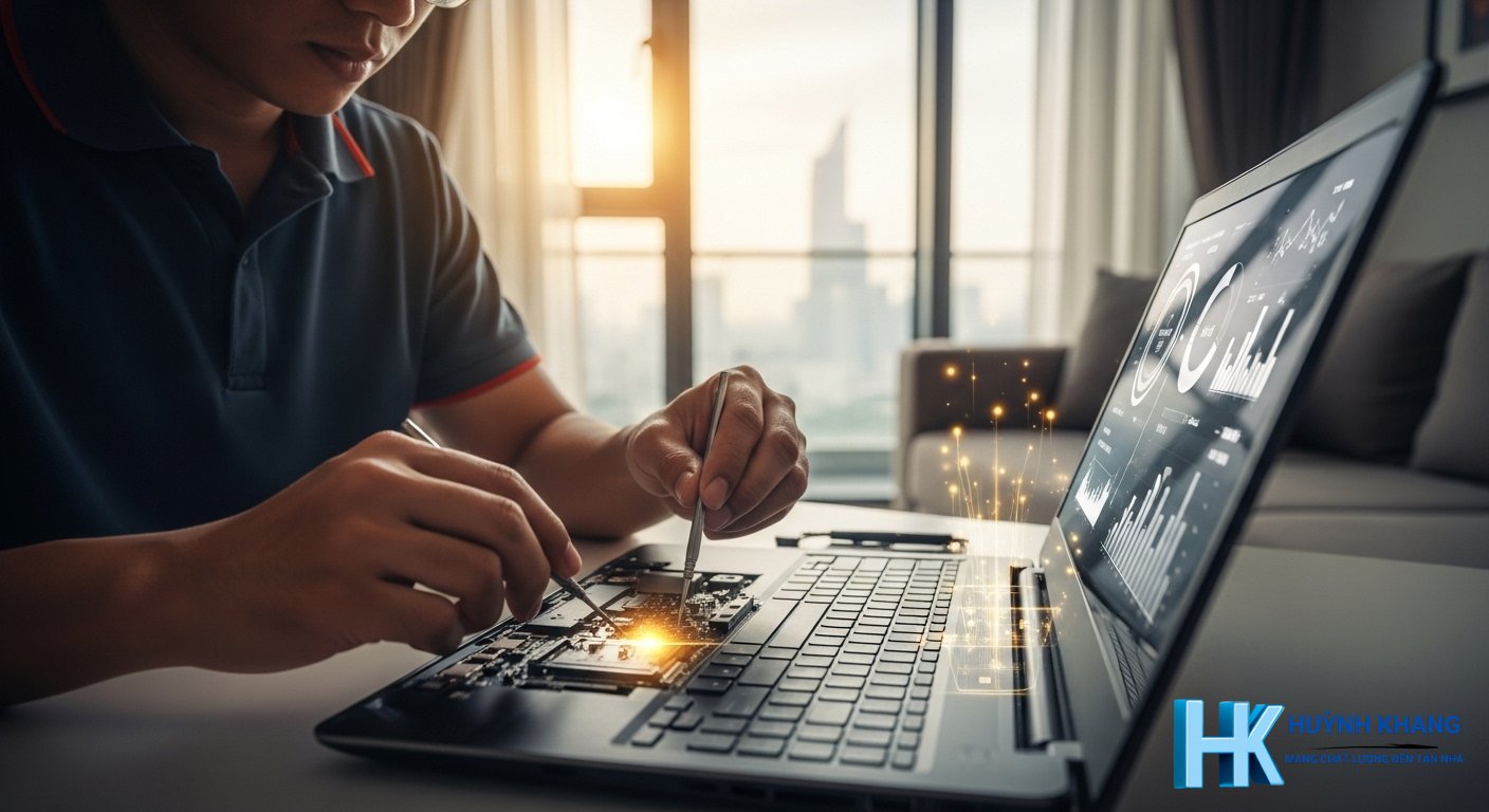 Huỳnh Khang hỗ trợ sửa laptop tận nơi tại Quận 2
