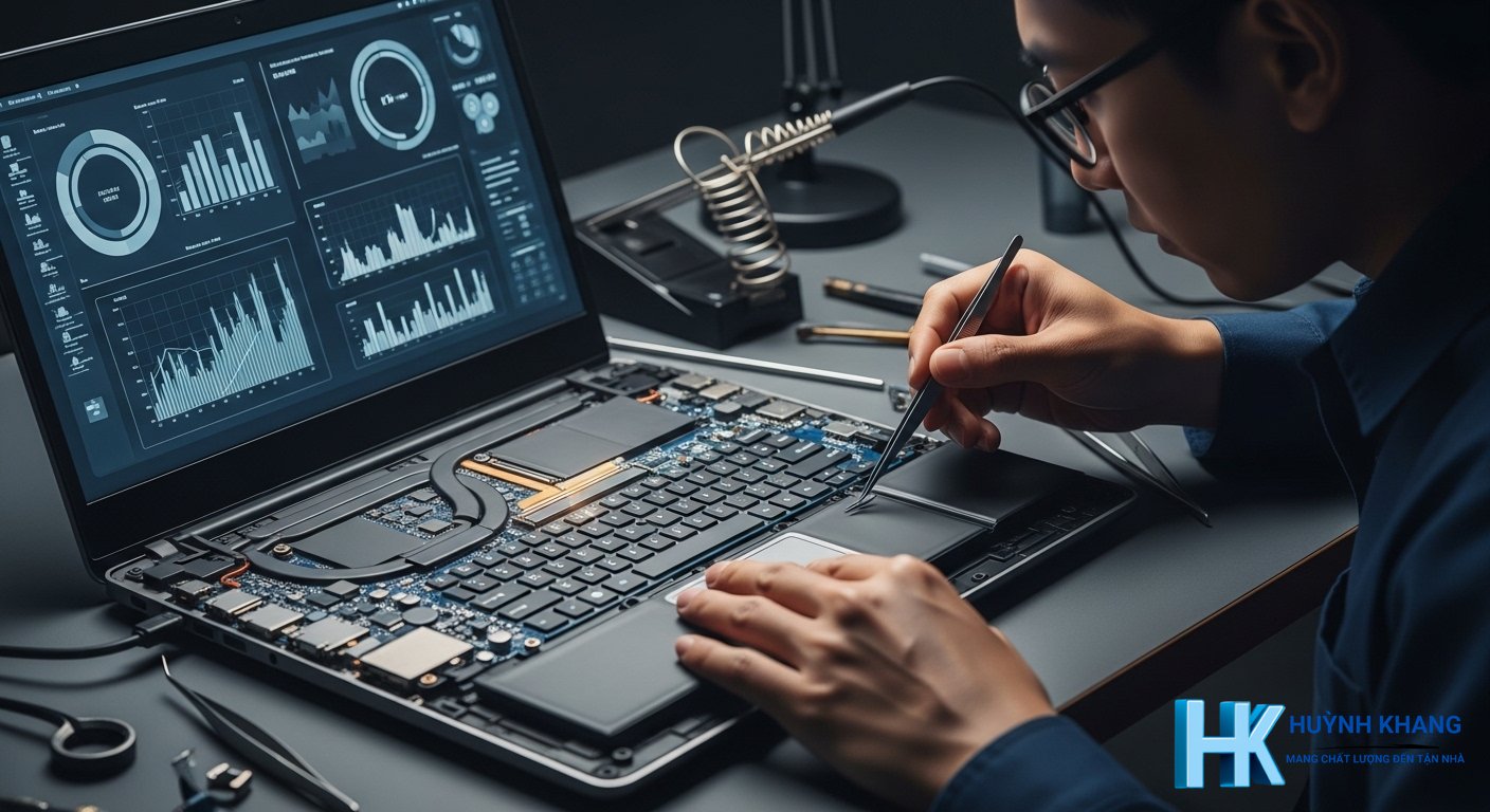 Dịch vụ sửa laptop tại Quận 3 bao gồm những gì?