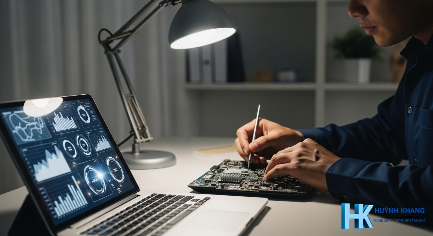 Quy trình sửa laptop tận nơi chuyên nghiệp