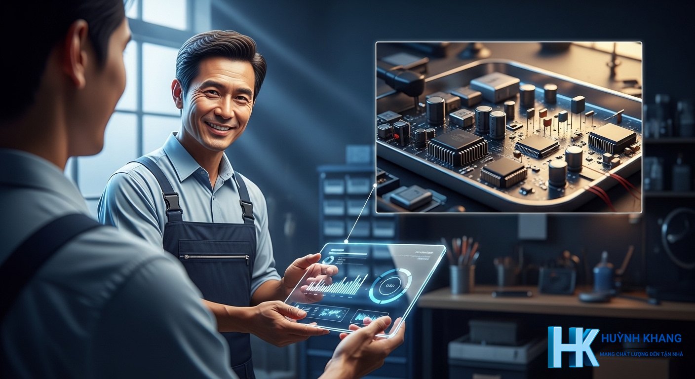 Sửa Laptop Quận 5 Tận Nơi – Báo Giá Trước | Huỳnh Khang 13 Cam kết của Huynh Khang