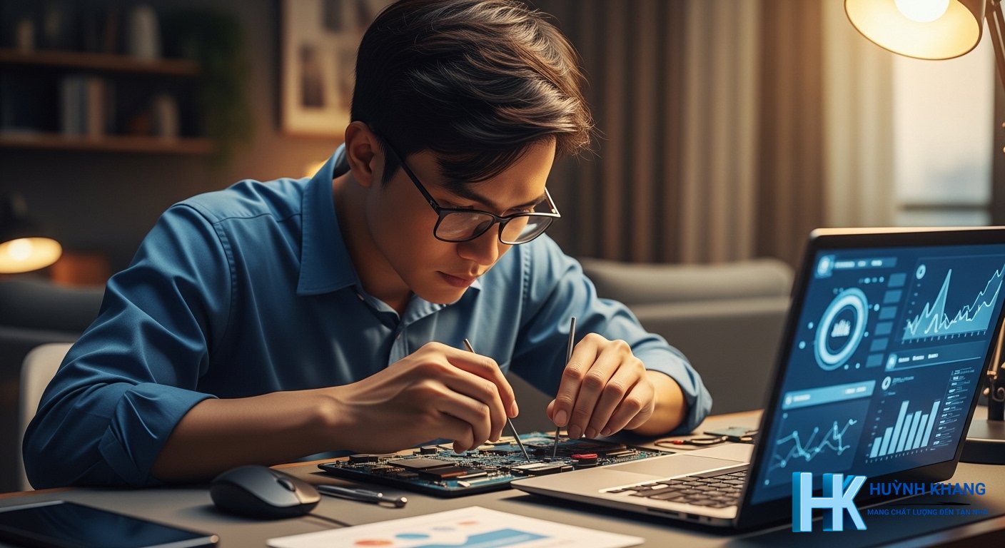 Huynh Khang hỗ trợ sửa laptop tận nơi tại Quận 6