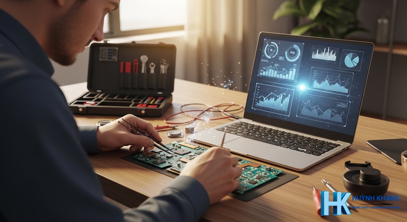 Quy trình sửa laptop tận nơi chuyên nghiệp