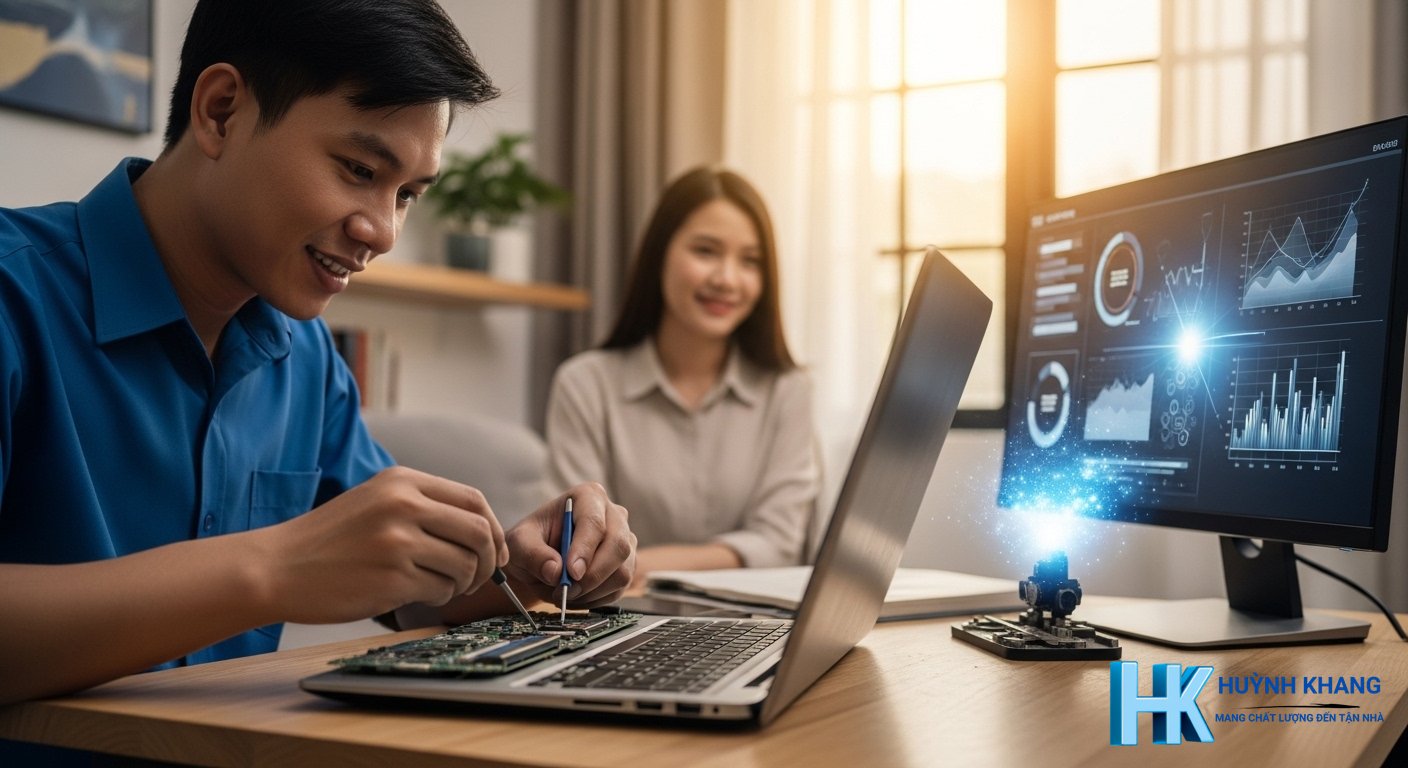 Dịch vụ Sửa Laptop Quận Bình Tân tại Huỳnh Khang Computer: Uy tín & Minh bạch