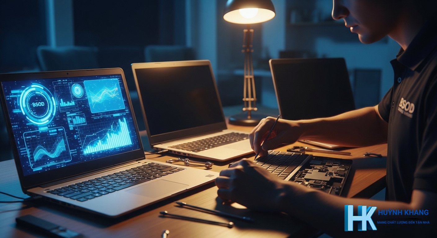 Những tình huống thường gặp cần đến dịch vụ sửa laptop tận nơi