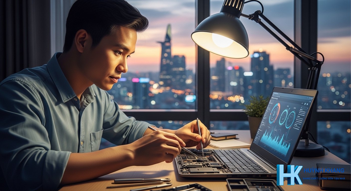 Huỳnh Khang hỗ trợ sửa laptop tận nơi tại TP.HCM