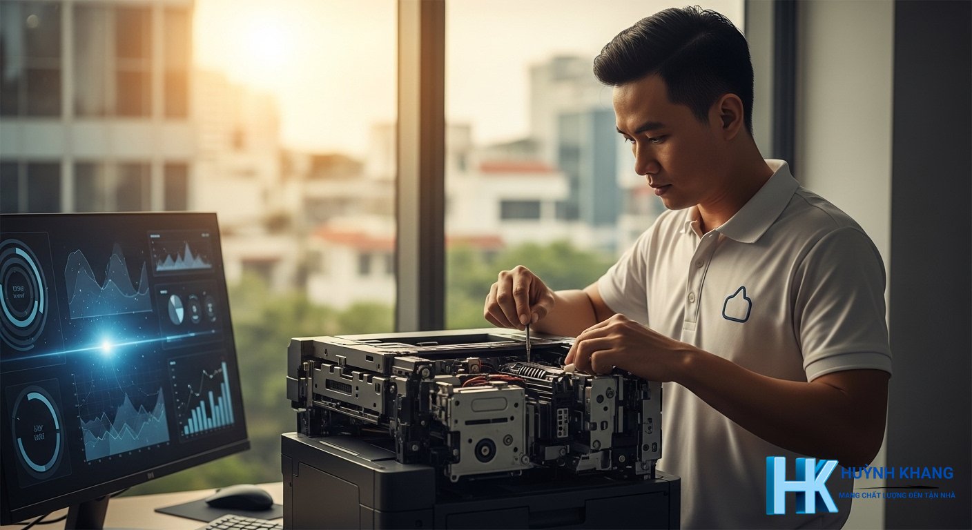 Sửa Máy In Quận 11 Tận Nơi – Báo Giá Trước, Có Mặt 30P | Huỳnh Khang 9 Huỳnh Khang hỗ trợ sửa máy in tận nơi tại Quận 11