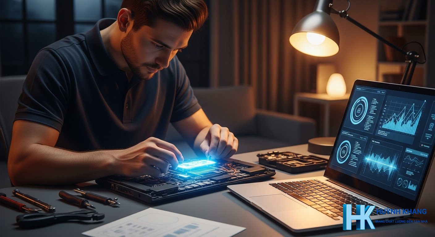 Quy trình sửa máy tính tận nơi chuyên nghiệp