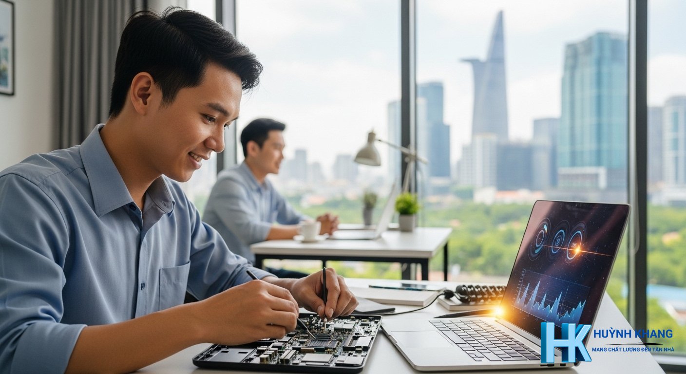 Sửa Máy Tính Thủ Đức Tận Nơi – Nhanh, Báo Giá Trước | Huỳnh Khang 9 Huỳnh Khang hỗ trợ sửa máy tính tận nơi tại Thủ Đức