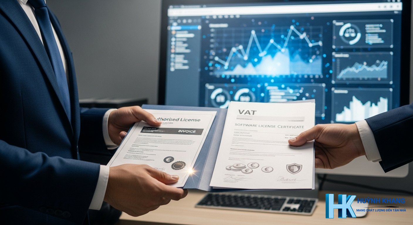 Bản quyền adobe Affter effects: Giải pháp & Hướng dẫn mua có VAT cho Doanh nghiệp 2026 14 Hóa đơn VAT và hồ sơ mua bản quyền hợp lệ