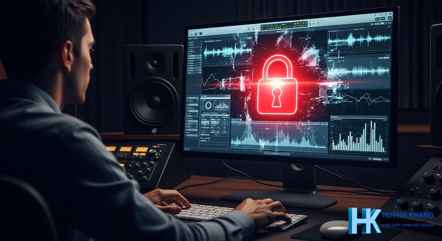 Cách nhận biết Adobe Audition đang gặp vấn đề bản quyền