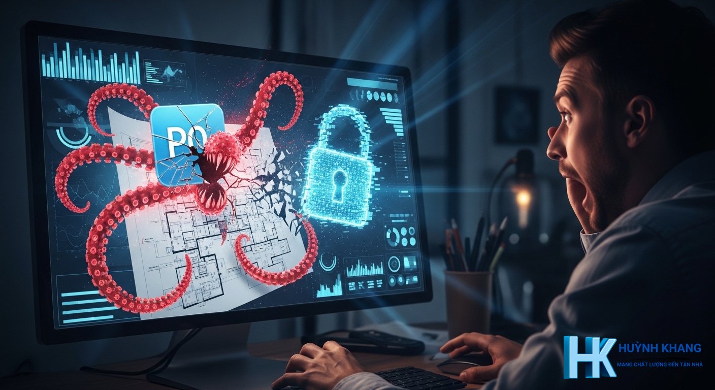 Rủi ro khi tiếp tục dùng bản crack, patch hoặc bộ cài không rõ nguồn