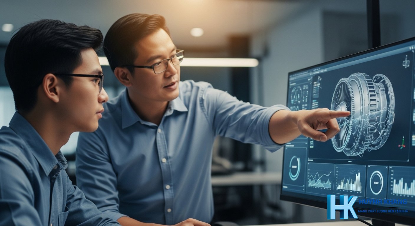 Huynh Khang hỗ trợ kỹ thuật và hướng dẫn Inventor tận nơi