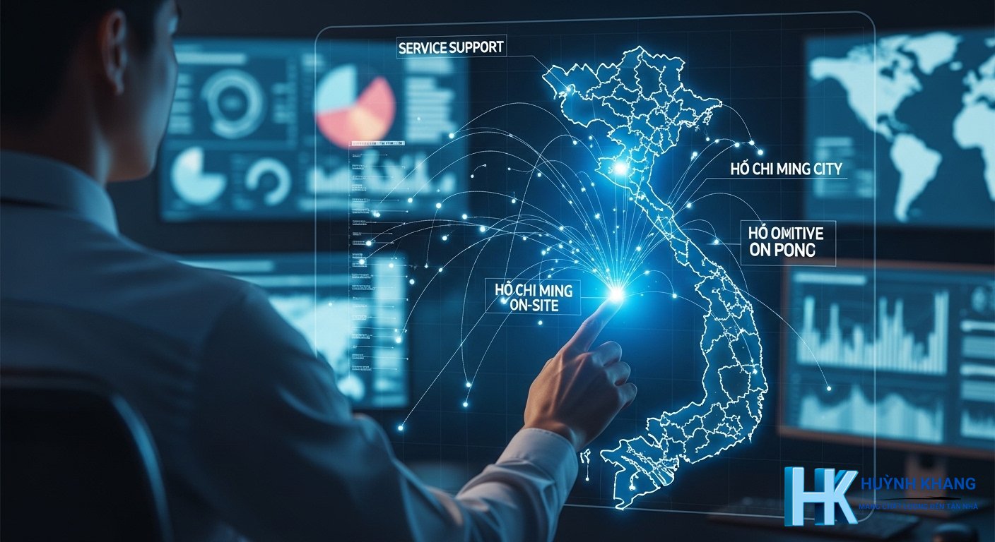 Khu vực phục vụ