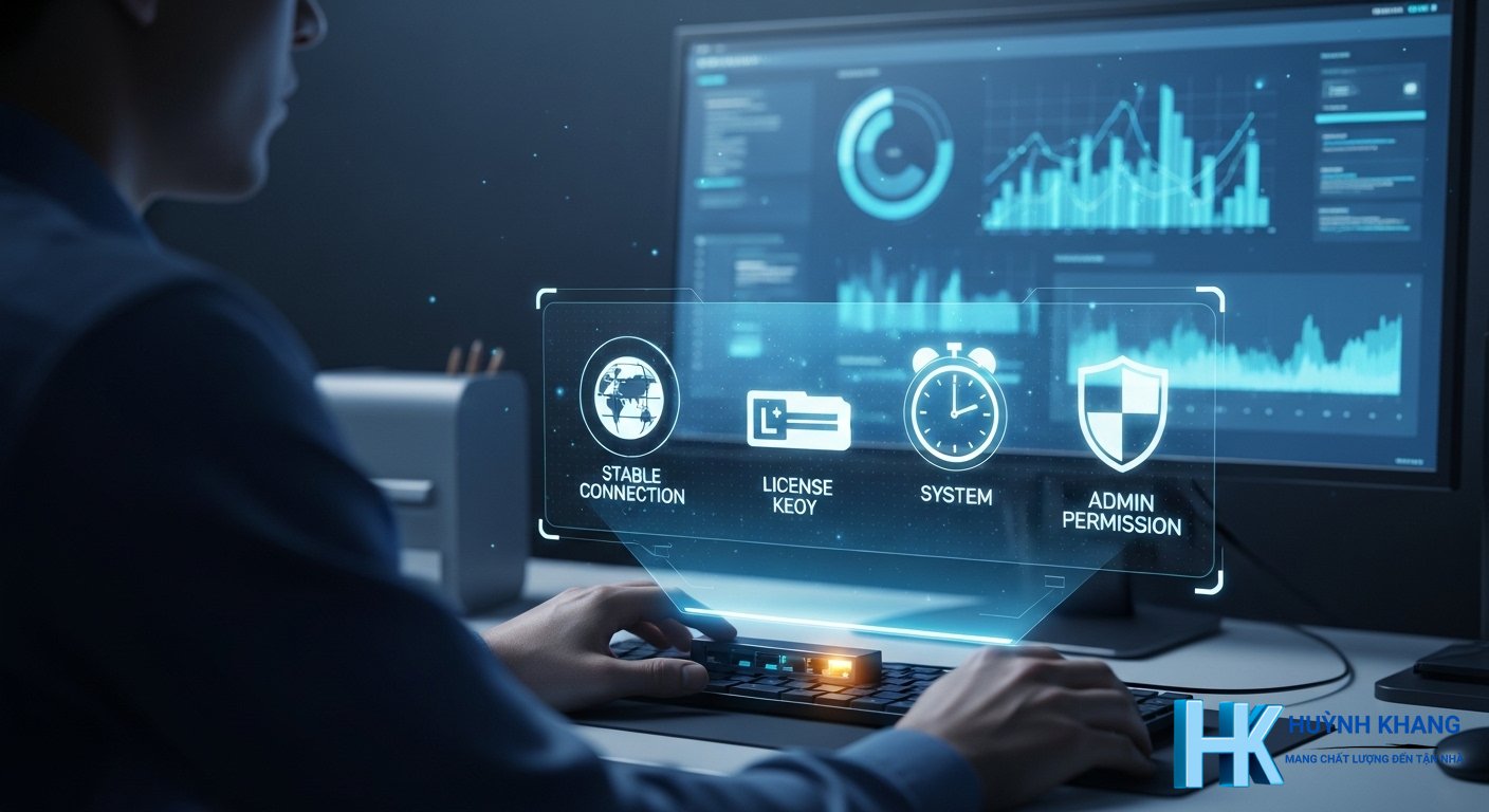 lỗi bản quyền Navisworks: 3 Cách xử lý triệt để và lưu ý license 10 Các yêu cầu cần kiểm tra trước khi sửa lỗi