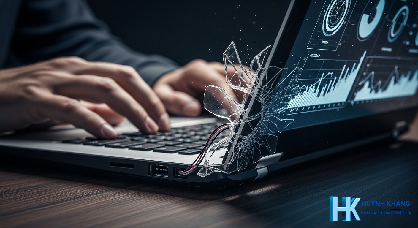 Các dấu hiệu nhận biết và hậu quả nếu không sửa bản lề laptop kịp thời