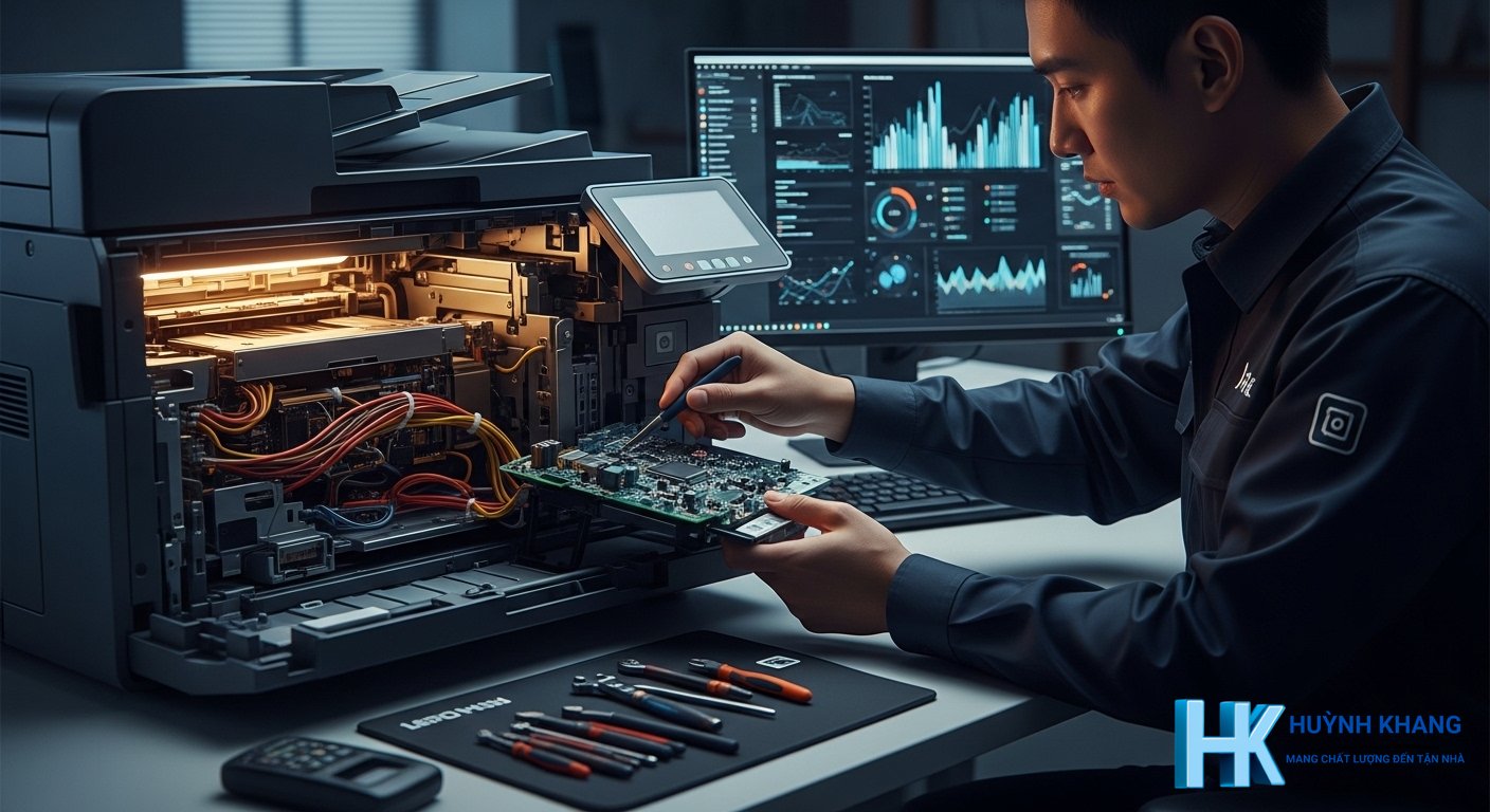 Quy trình sửa máy in tận nơi chuyên nghiệp