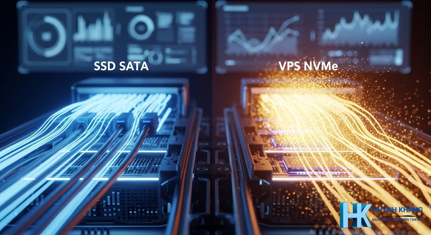 Hiểu đúng về VPS SSD và VPS NVMe trong năm 2026