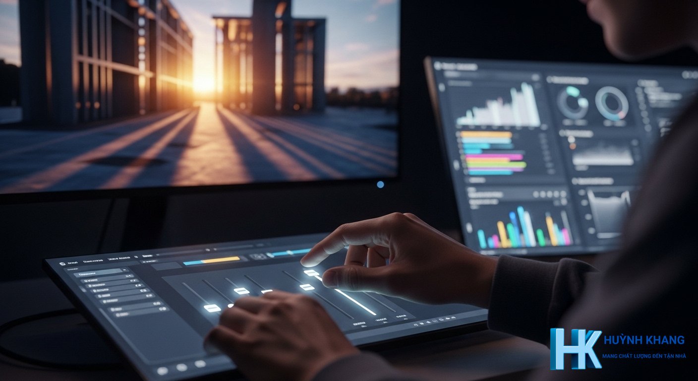 Cách Render Lumion: Toàn tập thiết lập hiệu ứng & Tối ưu 2026 12 Bước 4: Tinh chỉnh Hiệu ứng để có kết quả Render đẹp