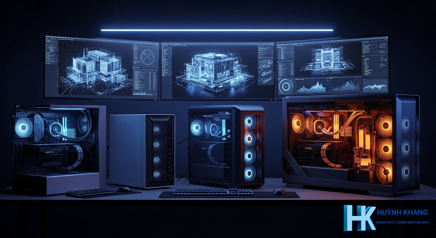 Cấu Hình 3Ds Max: Toàn tập xây dựng PC và xử lý lỗi phần cứng 2026 11 Gợi ý 3 cấu hình PC cho 3Ds Max năm 2026