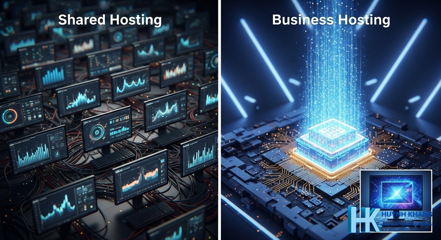 Chọn business hosting tốt nhất - Giải Đáp & Mẹo Hay | Huỳnh Khang 9 Business Hosting là gì và tại sao lại khác biệt?