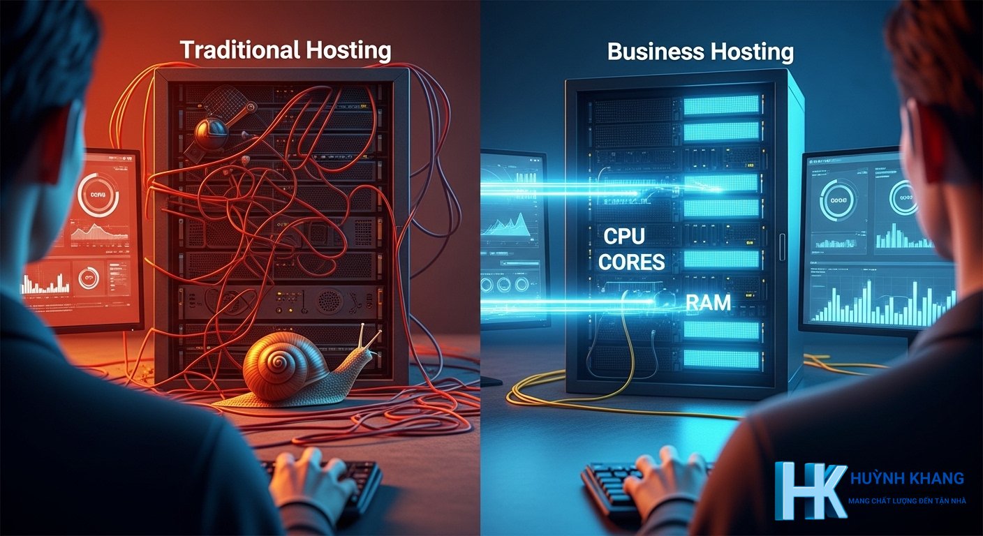 Dịch vụ business hosting - Giải Đáp & Mẹo Hay | Huỳnh Khang 9 Business Hosting là gì và tại sao website của bạn cần nó?