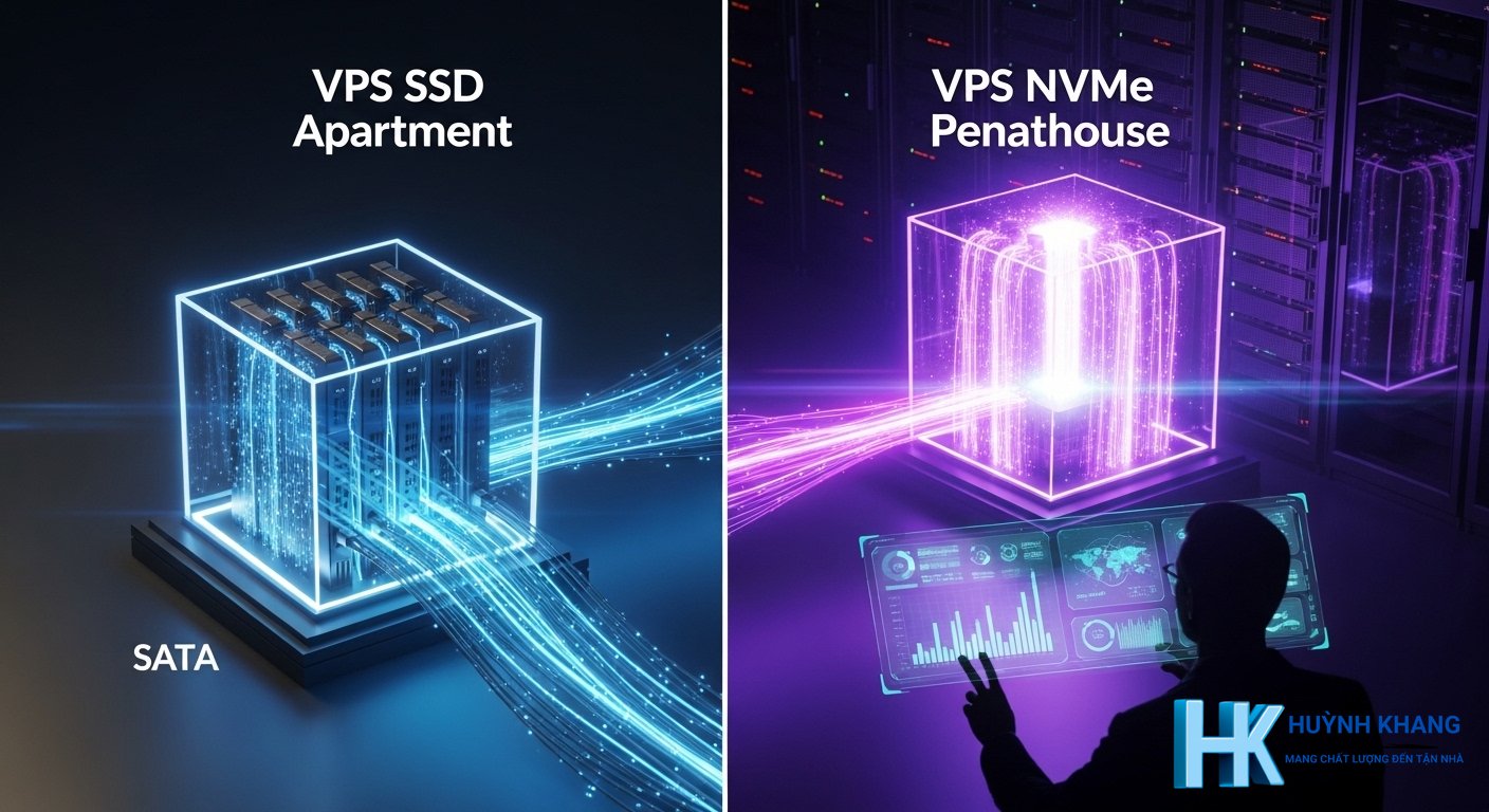 VPS SSD và VPS NVMe là gì? Khác biệt ra sao?