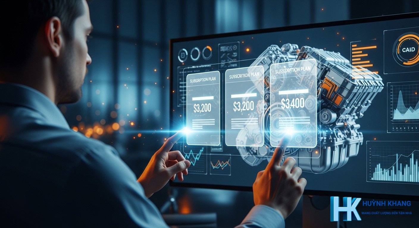 Các hình thức đăng ký và chi phí bản quyền Inventor 2026