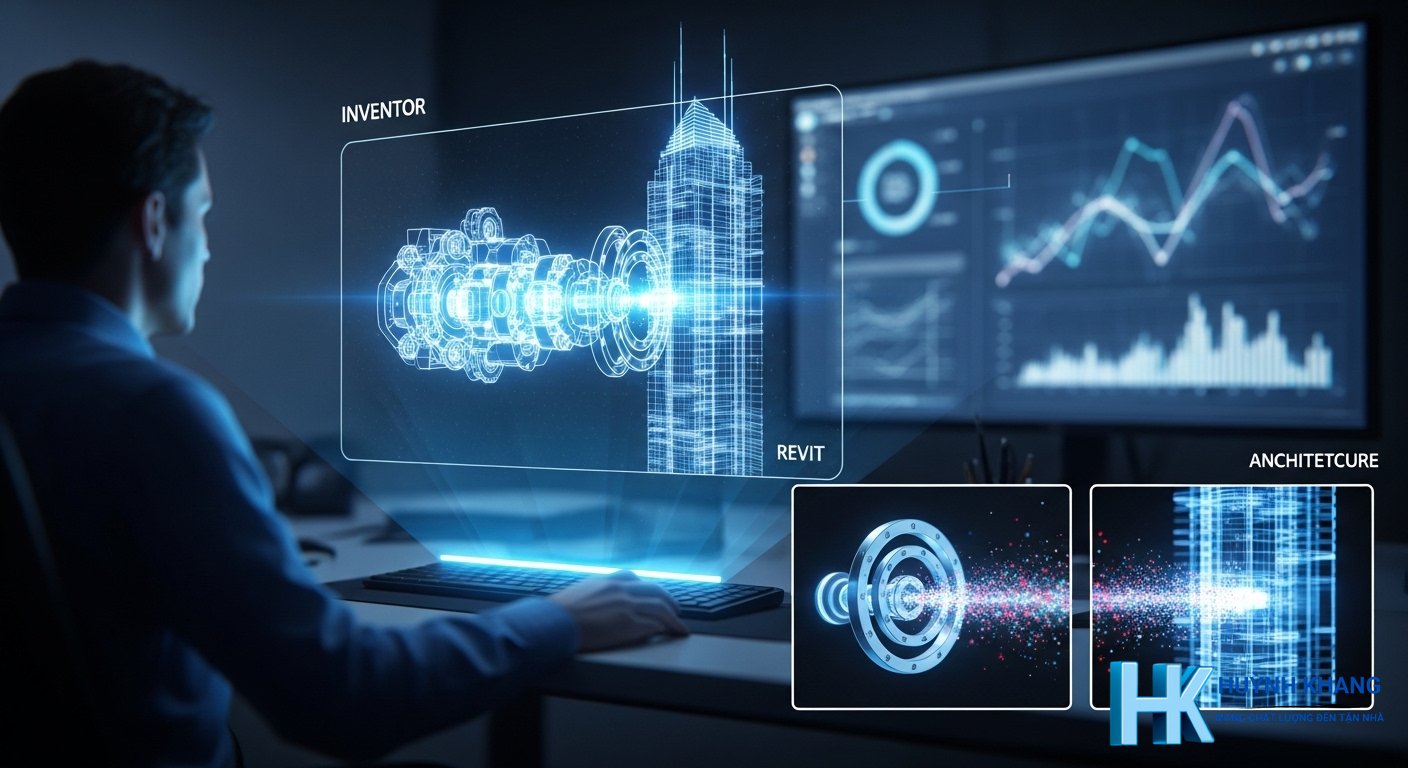Inventor 2025 Có Gì Mới: Toàn Tập 5 Cập Nhật Quan Trọng Nhất 11 Nâng cấp tương tác giữa Inventor và Revit