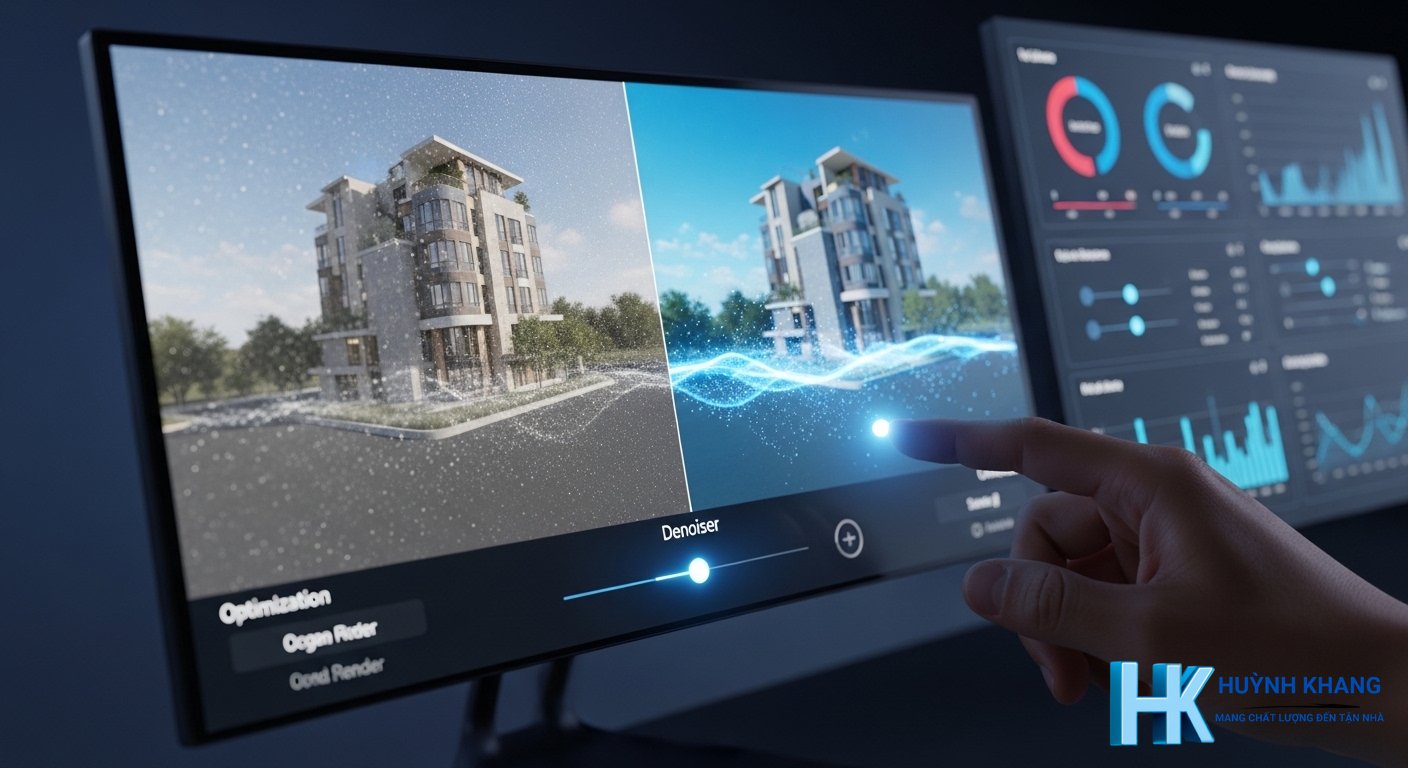 Tối ưu thông số để Render 3Ds Max nhanh và đẹp