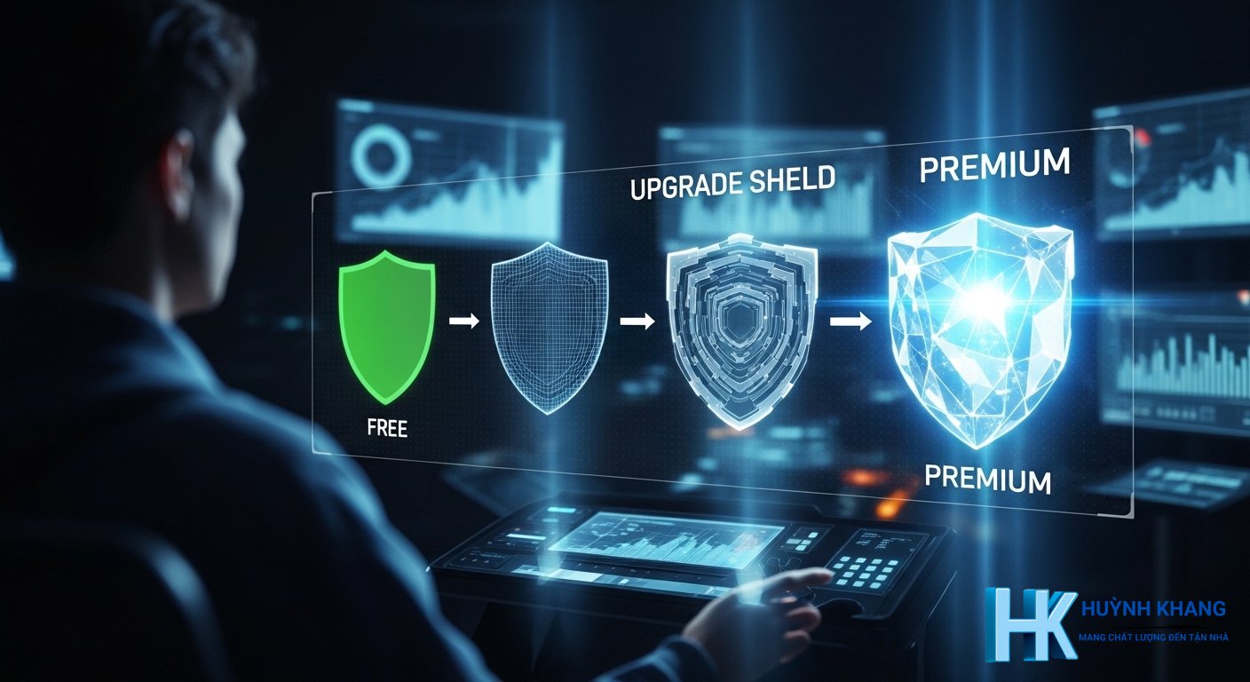 So sánh Kaspersky Free và các phiên bản trả phí