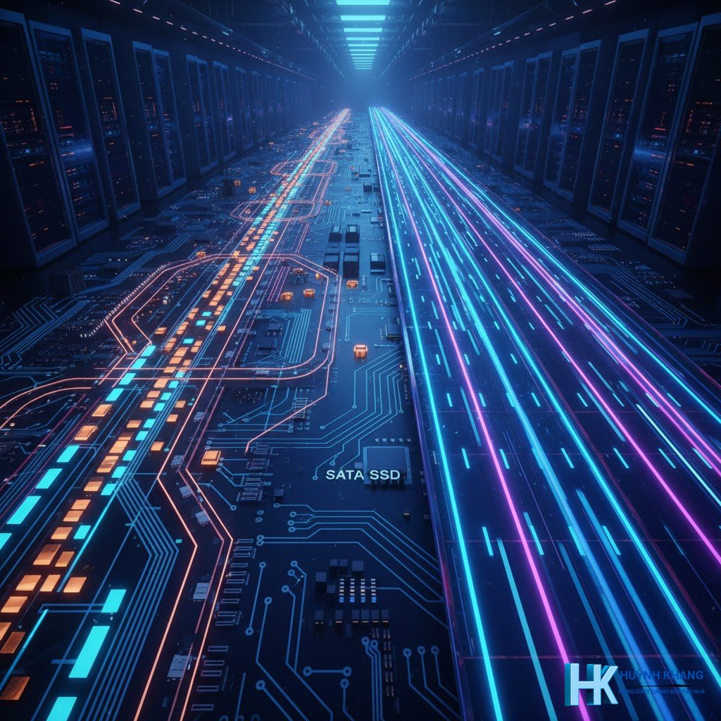 Vps cấu hình cao giá rẻ: Ổ NVMe & CPU đời mới 2026 13 Tại sao nên chọn VPS dùng ổ cứng NVMe thay vì SSD thông thường?