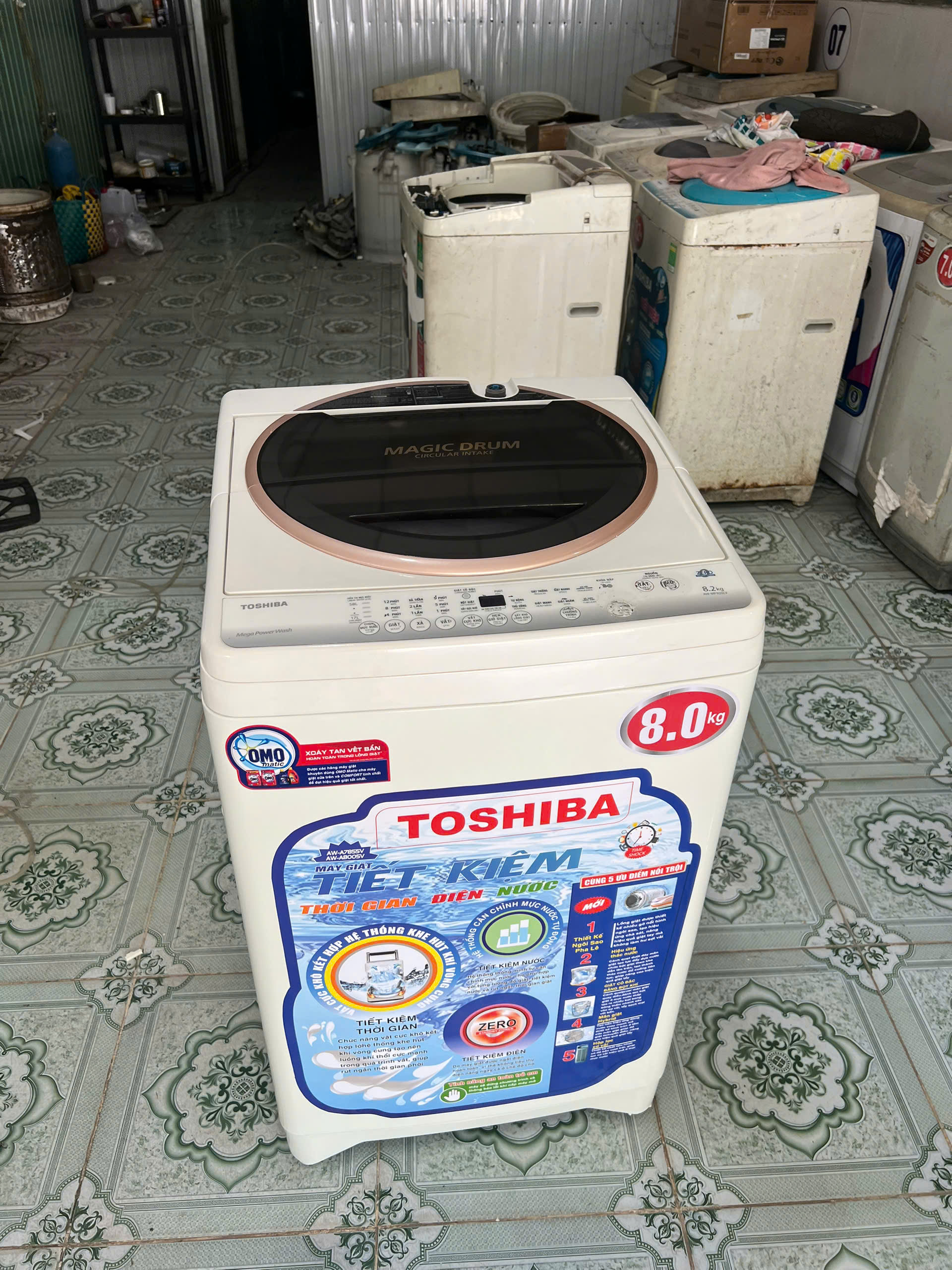 Máy giặt Toshiba 8kg