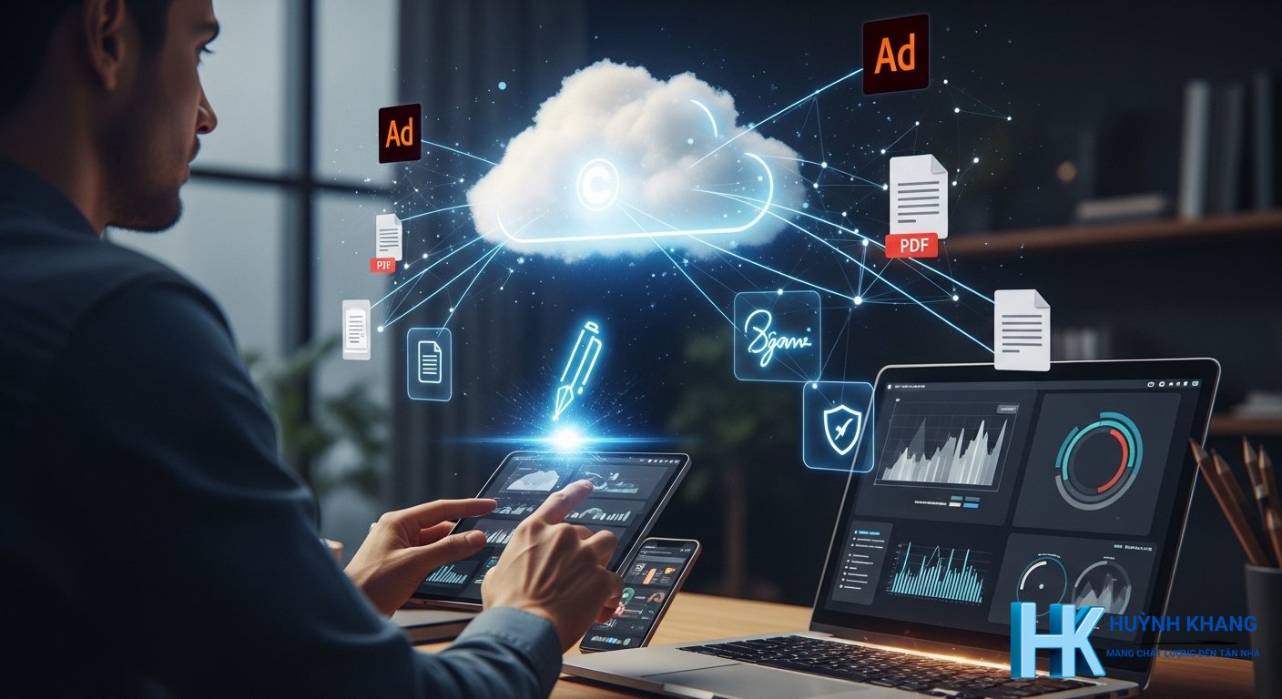 Adobe Account: Toàn tập A-Z về phân loại, tính năng & bảo mật 2026 3 Các dịch vụ quan trọng đi kèm Adobe Account