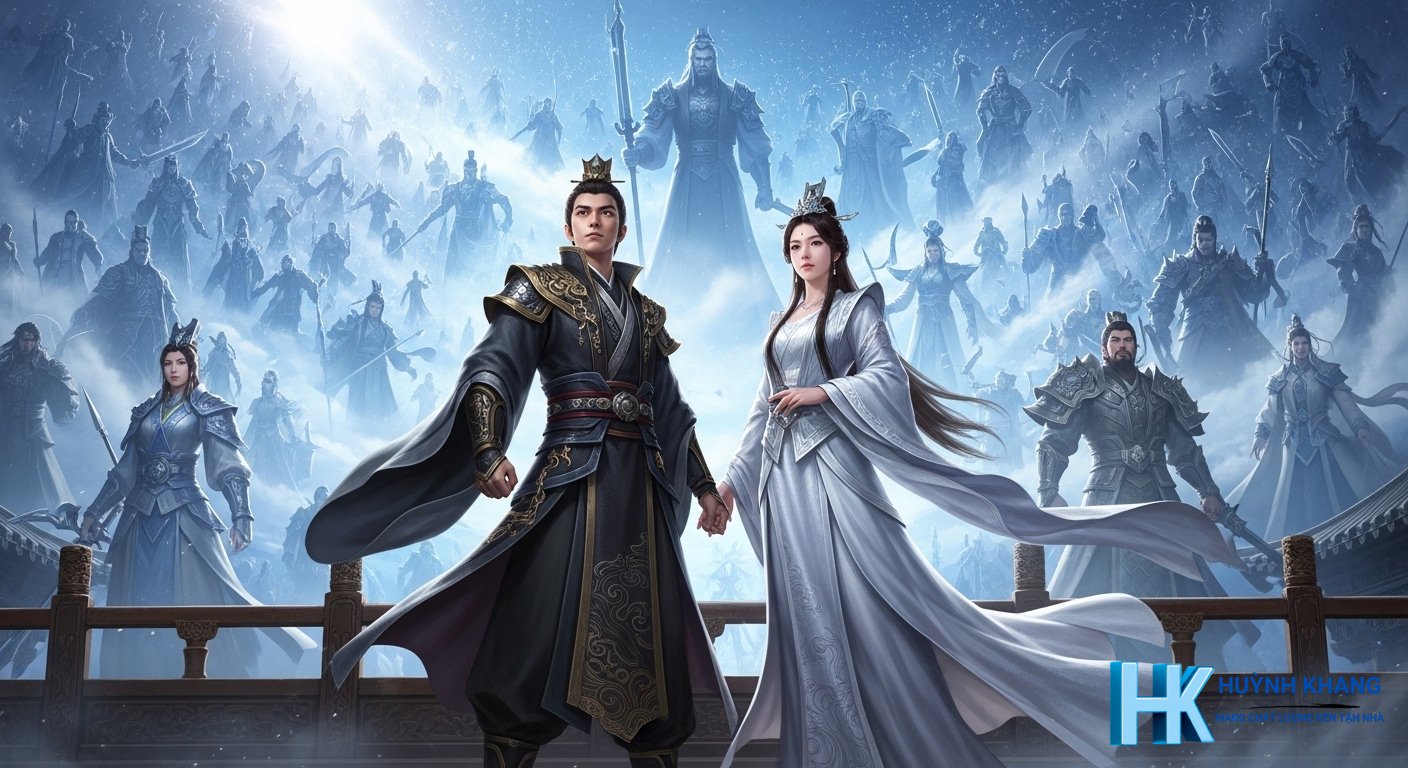 Hệ thống nhân vật đồ sộ và những gương mặt quen thuộc